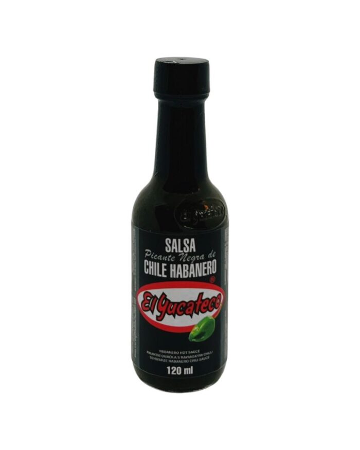 El Yucateco black habanero hot sauce